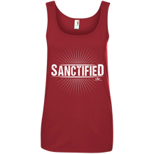 Load image into Gallery viewer, Sanctified Ladies&#39; 100% Ringspun Cotton Tank Top