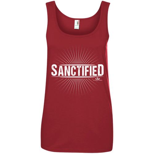 Sanctified Ladies' 100% Ringspun Cotton Tank Top