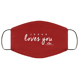 JESUS LOVES YOU Face Mask