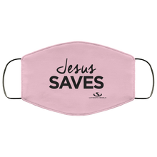 Load image into Gallery viewer, JESUS SAVES Face Mask