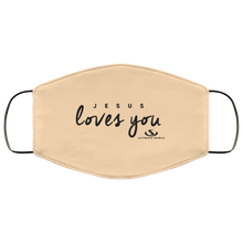 Load image into Gallery viewer, JESUS LOVES YOU Face Mask