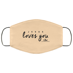 JESUS LOVES YOU Face Mask