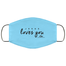 Load image into Gallery viewer, JESUS LOVES YOU Face Mask