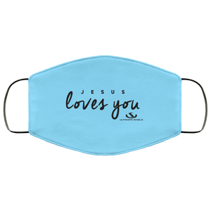 JESUS LOVES YOU Face Mask