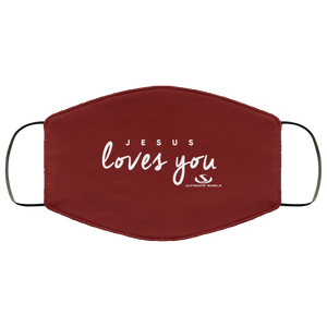 JESUS LOVES YOU Face Mask