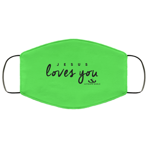JESUS LOVES YOU Face Mask