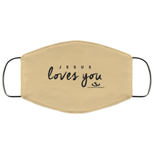 Load image into Gallery viewer, JESUS LOVES YOU Face Mask