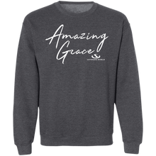Load image into Gallery viewer, AMAZING GRACE LADIES Crewneck Pullover Sweatshirt  8 oz.