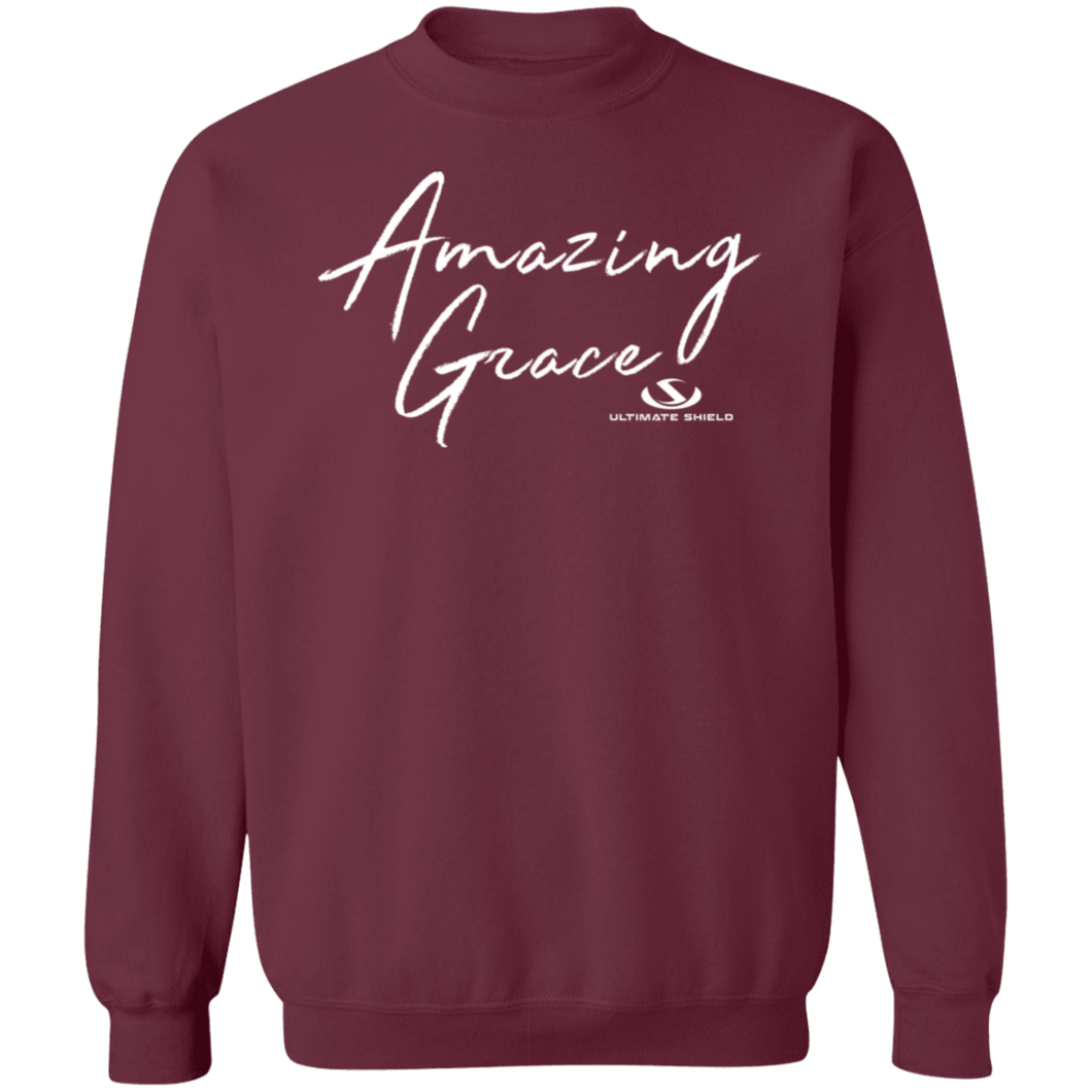 AMAZING GRACE LADIES Crewneck Pullover Sweatshirt  8 oz.