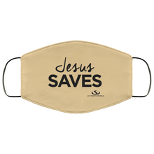Load image into Gallery viewer, JESUS SAVES Face Mask