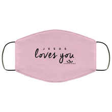 Load image into Gallery viewer, JESUS LOVES YOU Face Mask