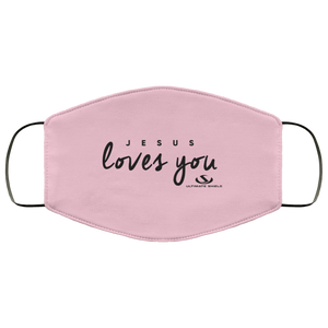 JESUS LOVES YOU Face Mask
