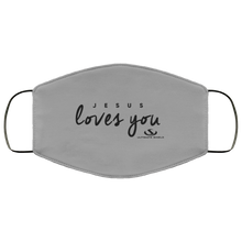 Load image into Gallery viewer, JESUS LOVES YOU Face Mask