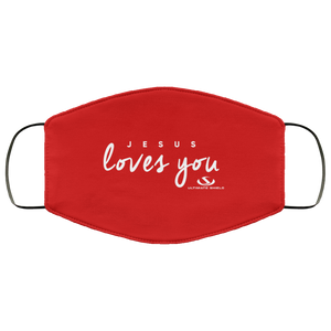 JESUS LOVES YOU Face Mask