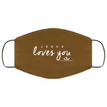 Load image into Gallery viewer, JESUS LOVES YOU Face Mask