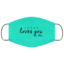 Load image into Gallery viewer, JESUS LOVES YOU Face Mask