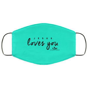 JESUS LOVES YOU Face Mask
