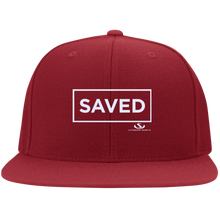 Load image into Gallery viewer, SAVED Flat Bill Twill Flexfit Cap