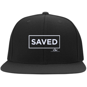SAVED Flat Bill Twill Flexfit Cap