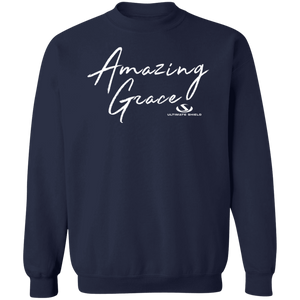 AMAZING GRACE LADIES Crewneck Pullover Sweatshirt  8 oz.