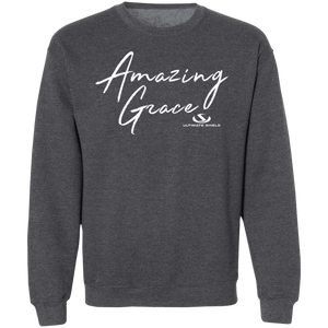 AMAZING GRACE LADIES Crewneck Pullover Sweatshirt  8 oz.