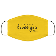 Load image into Gallery viewer, JESUS LOVES YOU Face Mask
