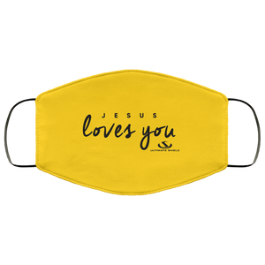 JESUS LOVES YOU Face Mask