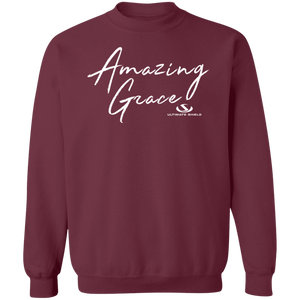 AMAZING GRACE LADIES Crewneck Pullover Sweatshirt  8 oz.