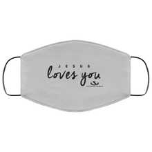 Load image into Gallery viewer, JESUS LOVES YOU Face Mask