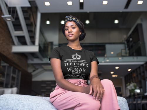 Never underestimate the power of a woman Ladies' Favorite T-Shirt