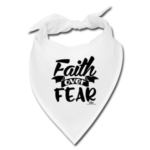 faith over fear Face Covering
