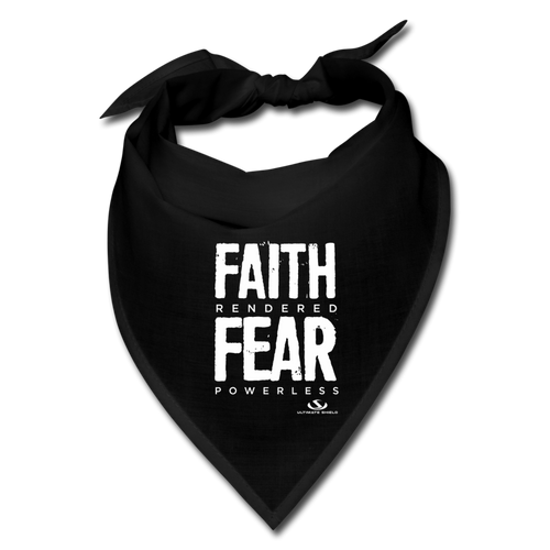 FAITH RENDDERED FEAR POWERLESS FACE COVERING