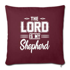 THE LORD IS MY SHEPHERD Throw Pillow Cover 17.5” x 17.5”
